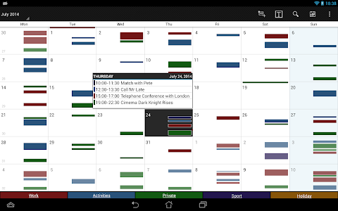 Screenshot Business Calendar Pro v1.4.9.1