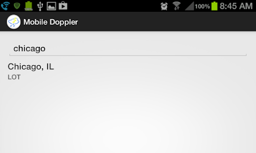 Doppler Radar screenshot 2