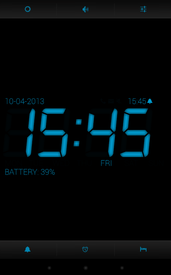 Digital Alarm Clock - screenshot