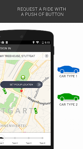 CarConnect-For on demand taxis