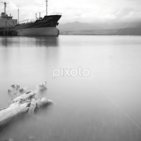battleship by Dedik Dwi Nugroho - Black & White Landscapes