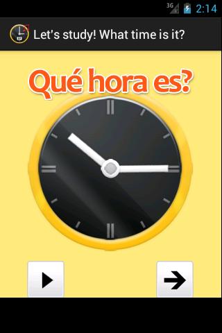 What time is it in Spanish.