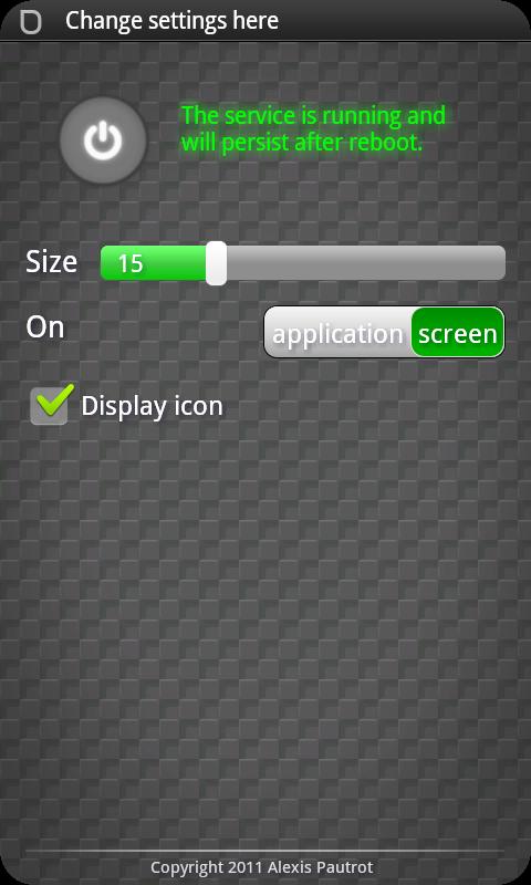 Rounded corners Screen 3