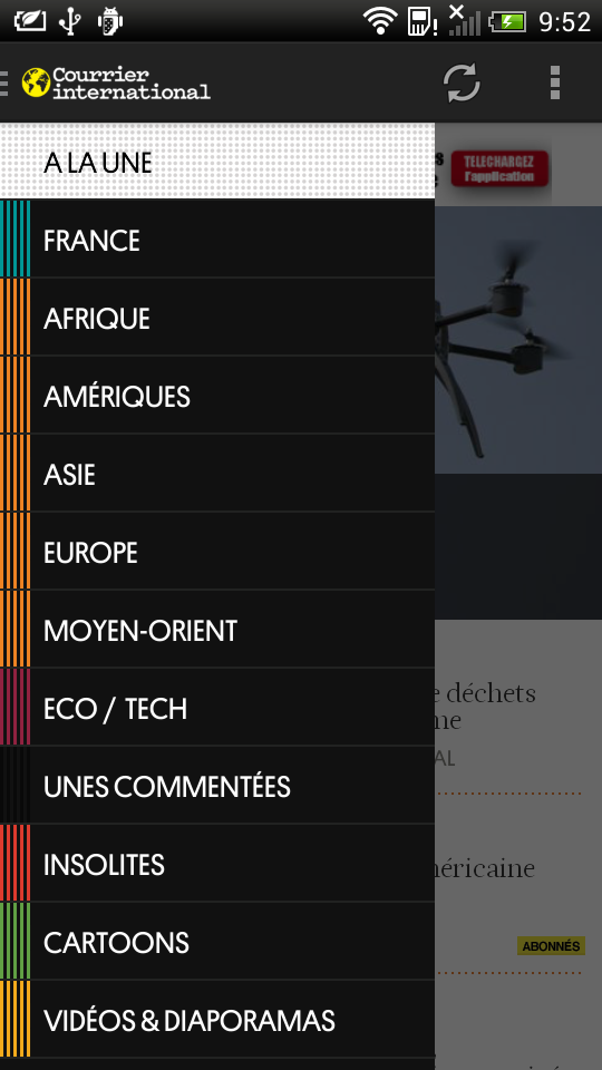 Courrier international Screen 2