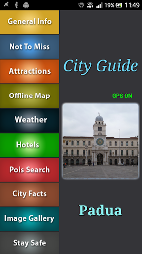 Padua Offline Map Guide