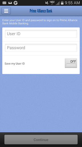Prime Alliance Bank Mobile