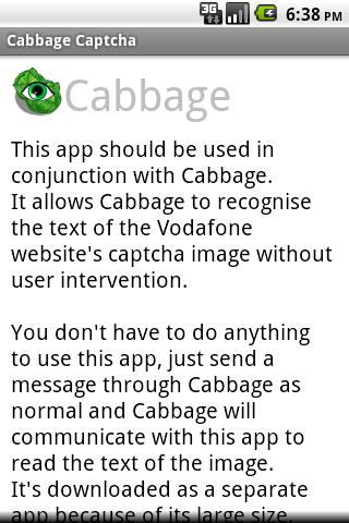 Cabbage Captcha