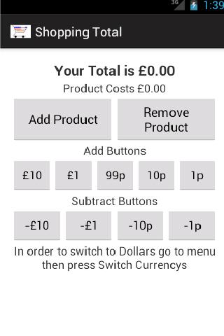 Budget-Shopping Calculator Pro
