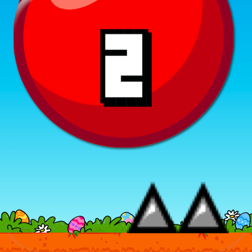 Red Bouncing Ball Spikes II 棋類遊戲 App LOGO-APP開箱王