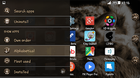 Leopard Xperien Theme poster 11