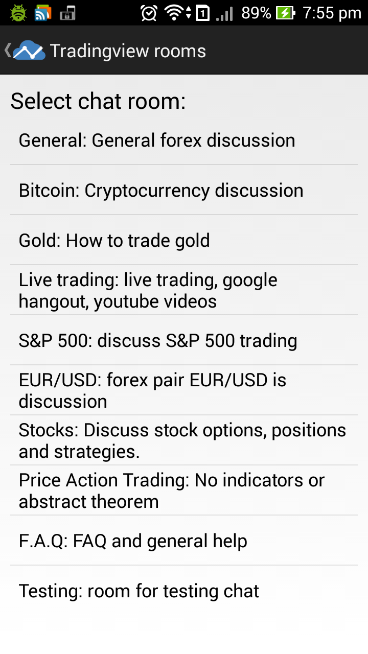 unoffical tradingview app Screen 2