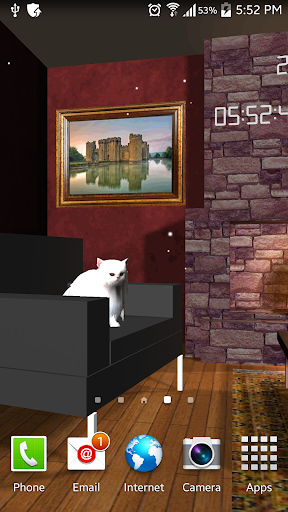 【免費個人化App】3D Stuning Cats Livewallpaper-APP點子