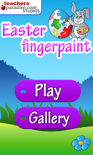 Easter Fingerpaint and Color