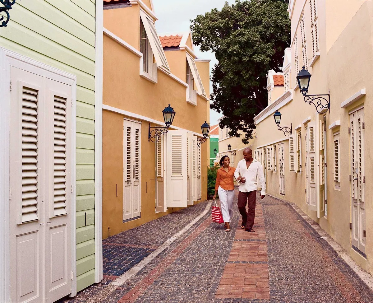 Curacao-architecture - The charming streets of Willemstad, Curacao, have a special appeal of their own.  