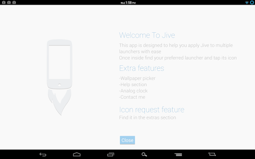 Jive Icons (Apex, Nova, ADW) - screenshot thumbnail