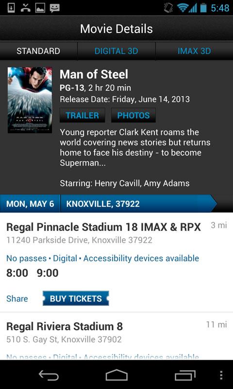 Mobile | Regal Cinemas