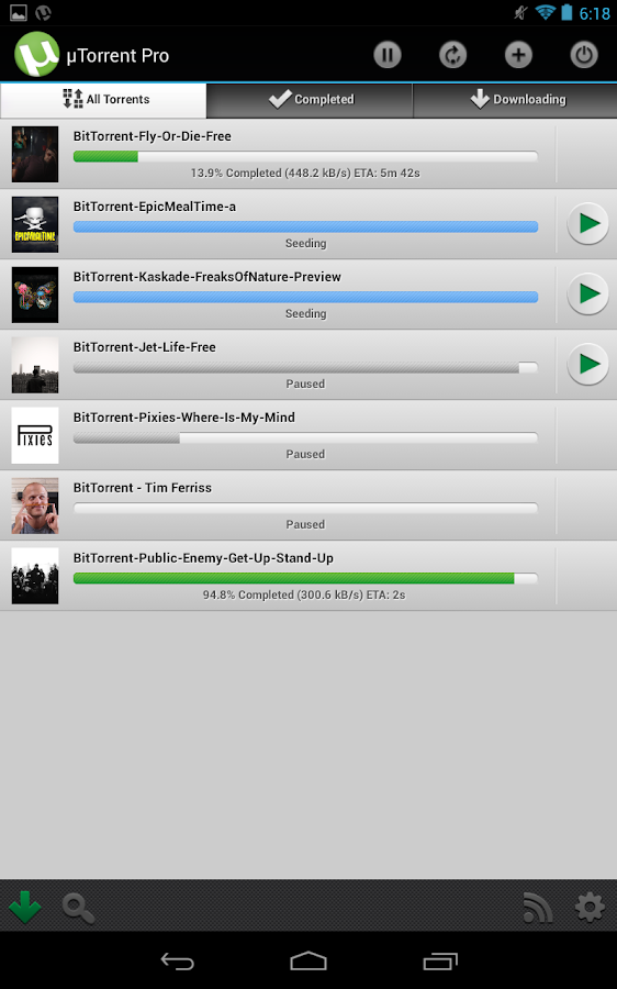 µTorrent® Pro - Torrent App - screenshot