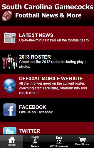 South Carolina Football News