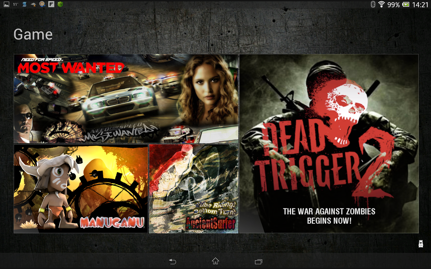 SquareHome.Tablet (Launcher) - screenshot