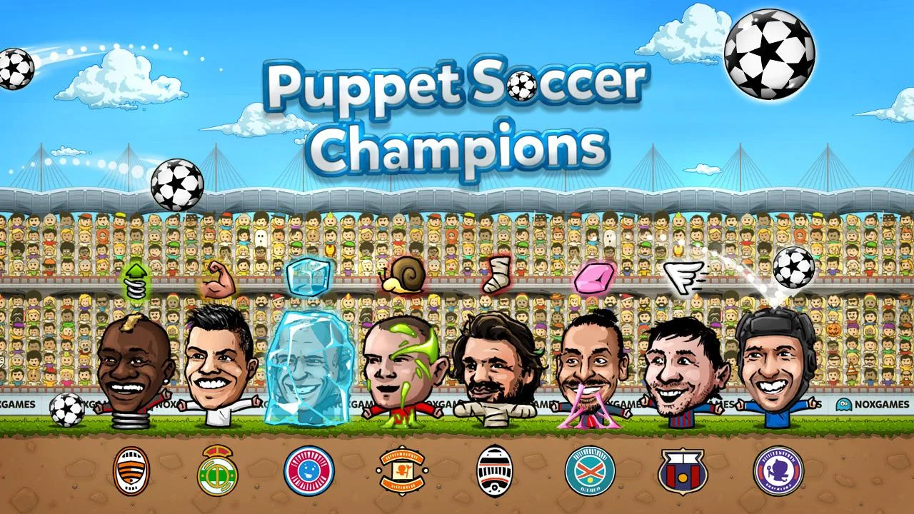  Puppet Soccer Champions- 2014: captura de tela 