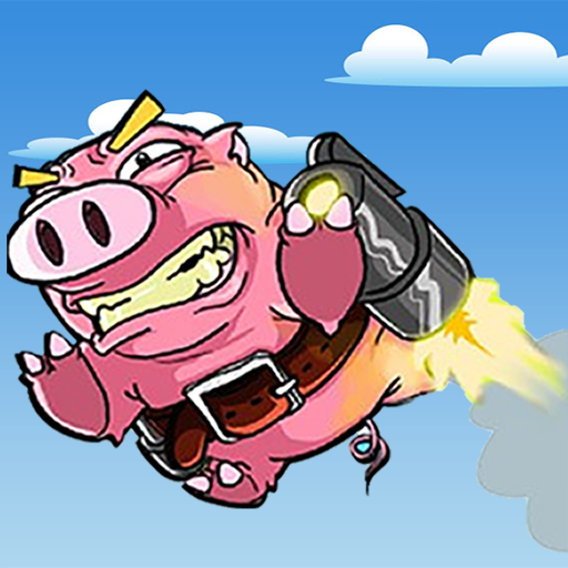 Jetpack Pig Funride LOGO-APP點子