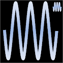 Audio generator plays tones logo