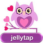 Love Owls Theme Purple Hearts♥ Apk