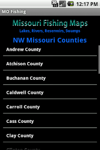 Missouri Fishing Maps - 12.5K Screenshots 1
