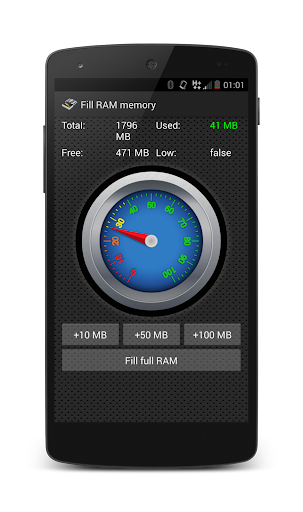 Fill RAM Memory Ad free