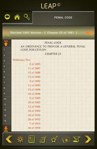 【免費書籍App】Penal Code  Law Lanka-APP點子