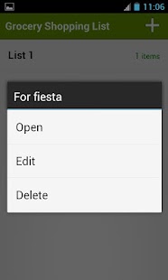 Free Grocery Shopping List APK