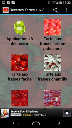 Recettes de Tartes aux Fraises