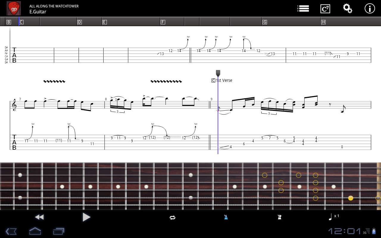 Guitar Pro - screenshot