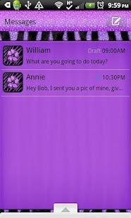 How to install GO SMS THEME/PurpleZebra1 1.1 apk for bluestacks