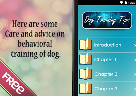 Free Download Dog Training Tips APK
