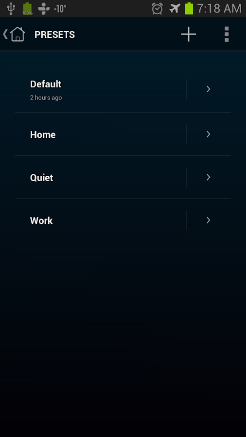 Persist + ( Volume Control ) - screenshot