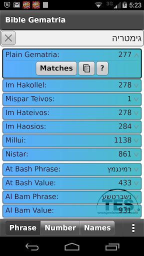 Bible Gematria