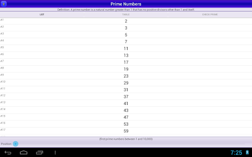 素數 Prime Numbers