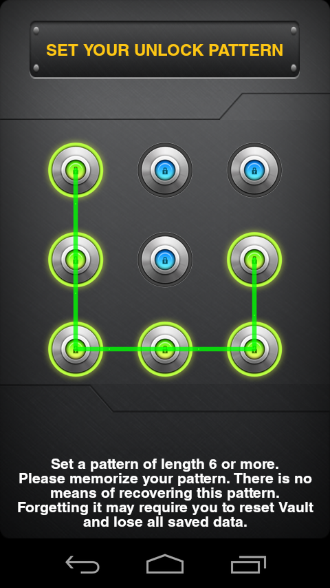 Vault - Password Manager App Screen 1