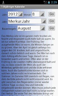100jähriger Kalender Screenshots 2