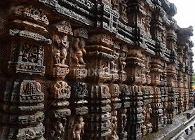 Sunshine in the Sun temple by Indraneel Bhattacharyya -  