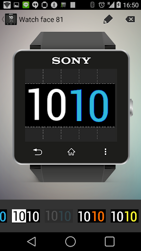 FlipText for SmartWatch 2