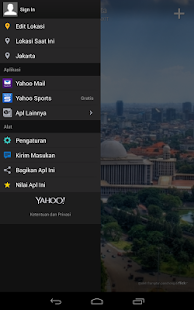 download Yahoo Cuaca free