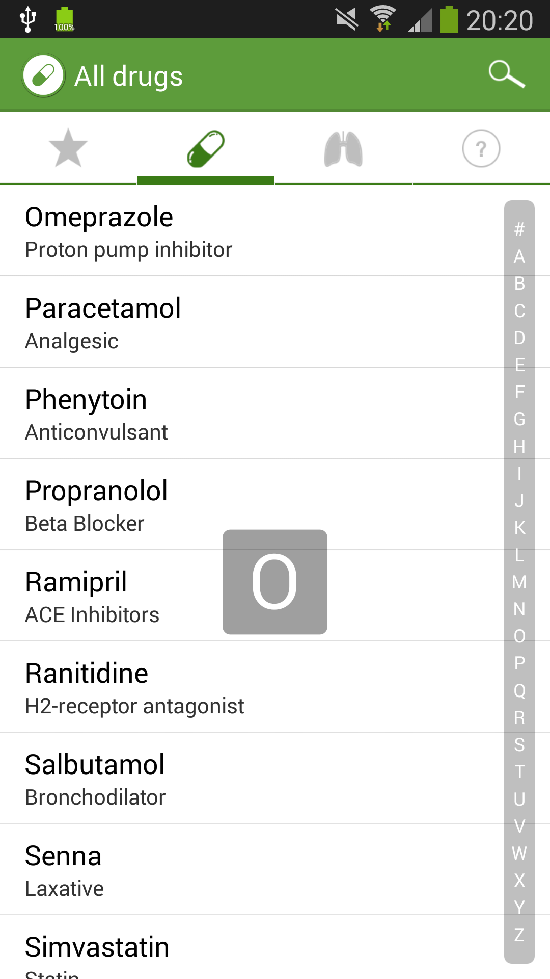Android application Formulary - Student Drug Guide screenshort
