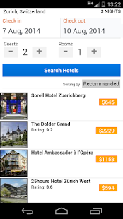 Zurich Hotels Screenshots 1