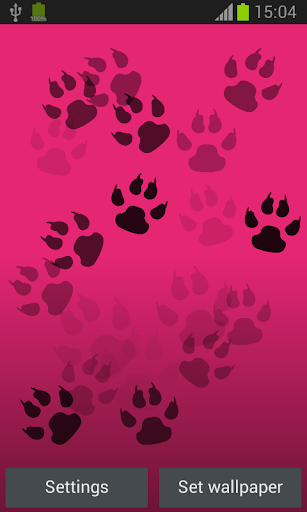 【免費個人化App】Pink Cheetah Live Wallpaper-APP點子