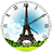 Paris Clock Widget mobile app icon