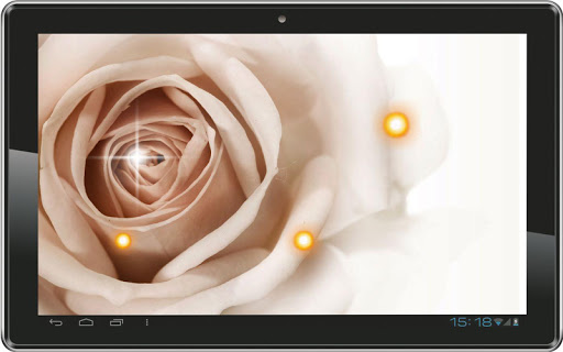 【免費個人化App】Roses Fresh Dew live wallpaper-APP點子