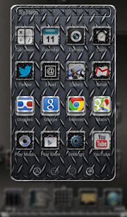 Next Launcher Theme Industrial - screenshot thumbnail