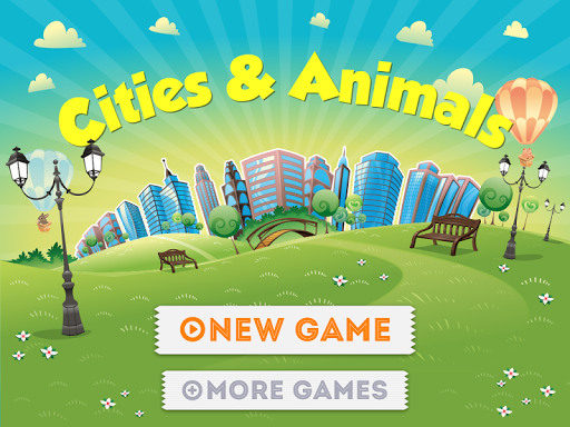 Cities Animals. For Kids